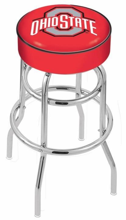 Holland Bar Stool Ohio State L7C1 Ohio State University Logo Stool